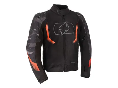 Oxford Omega 1.0 Dry2Dry Textile Jacket - Black / Camo / Red