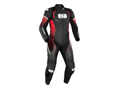 Oxford Nexus 1.0 Leather 1-Piece Suit - Black / Red