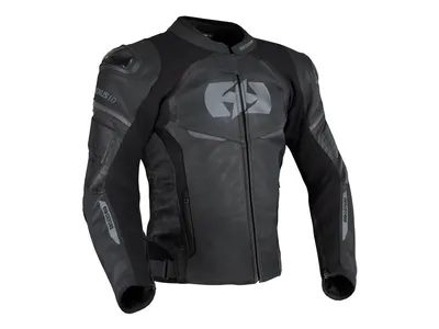 Oxford Nexus 1.0 Leather Jacket - Stealth Black
