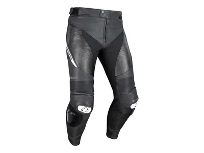 Oxford Nexus 1.0 Leather Trousers - Black / White
