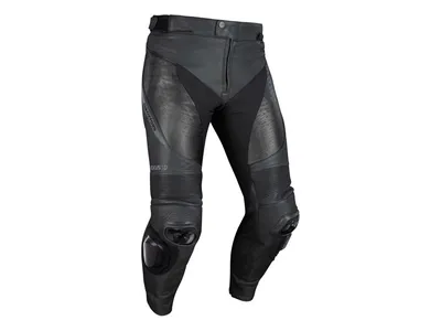 Oxford Nexus 1.0 Leather Trousers - Stealth Black