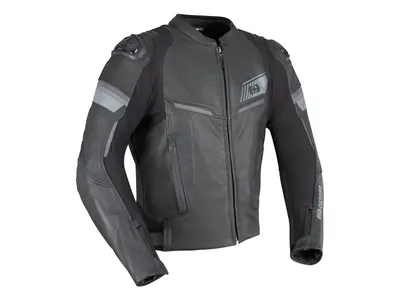 Oxford Cypher 1.0 Leather Jacket - Stealth Black