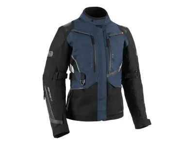 Oxford Montreal 5.0 Dry2Dry Women's Textile Jacket - Blue / Black / Coral