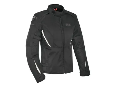 Oxford Iota 1.0 Women's Textile Jacket - Tech Black / White