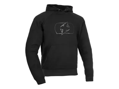 Oxford Armourlite Pullon Textile Hoodie - Black