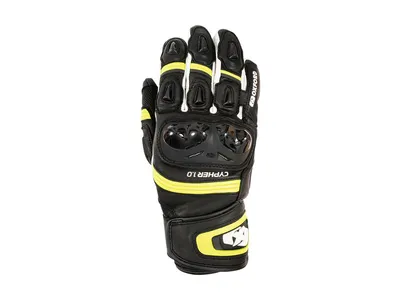Oxford Cypher 1.0 Gloves - Black / Fluo Yellow / White