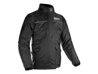 Oxford Rainseal Over Jacket - Black
