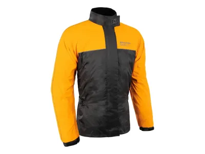 Oxford Rainseal Over Jacket - Black / Orange