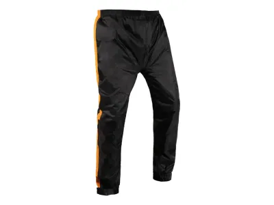 Oxford Rainseal Over Trousers - Black / Orange