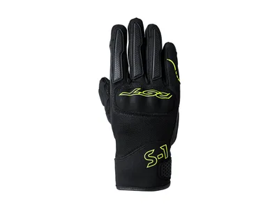 RST S-1 Mesh Gloves - Black / Fluo Yellow
