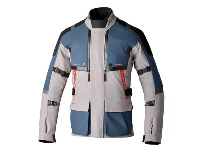 RST Pro Series Vulcan CE Textile Jacket - Silver / Blue