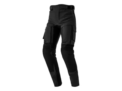 RST Pro Series Adventure D3O Textile Trousers - Black / Black