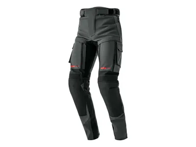 RST Pro Series Adventure D3O Textile Trousers - Grey / Black