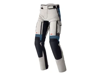 RST Pro Series Adventure D3O Textile Trousers - Silver / Blue