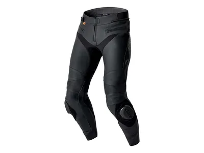 RST S-1 D3O Women's Leather Trousers - Black / Black