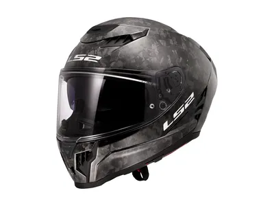 LS2 FF807 Dragon Forged Helmet - Gloss Carbon