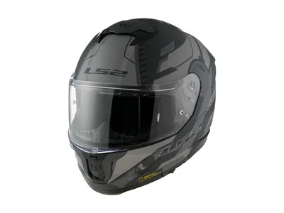 LS2 FF808 Stream II Shadow Helmet - Matt Titanium Grey