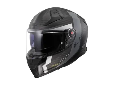 LS2 FF811 Vector II  Carbon Helmet - Grid Matt Black / Grey