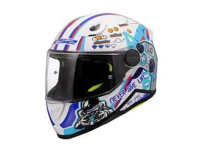 LS2 FF812 Kid Next Level Helmet - White