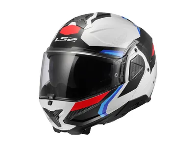 LS2 FF910 Advant II Triple Helmet - White / Blue / Red