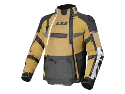 LS2 X-Master Textile Jacket - Sand / Black / Grey