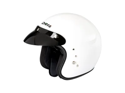 Duchinni D501 Solid Gloss Helmet - White