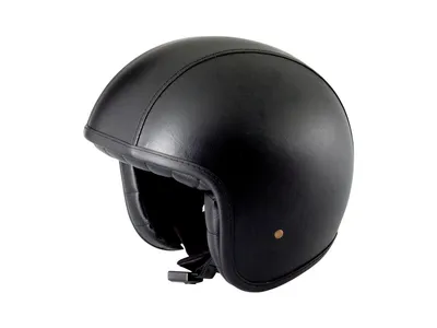 Duchinni D388 Vintage Helmet - Black