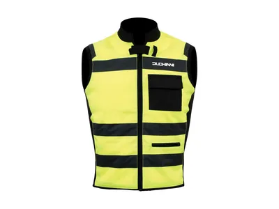 Duchinni Youth Flare Reversible Gilet - Fluo Yellow / Orange