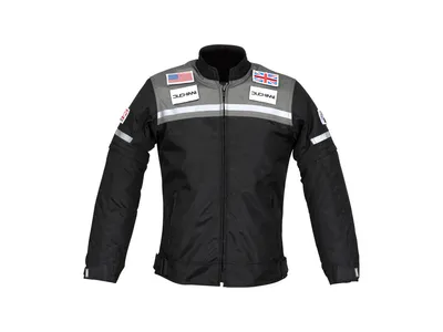 Duchinni Youth Grid Textile Jacket - Black / Gun