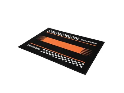 Oxford Door Mat - Pitlane Orange