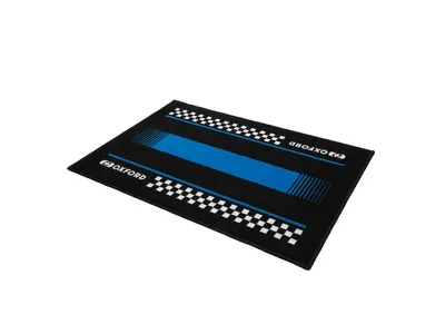 Oxford Door Mat - Pitlane Suzi Blue