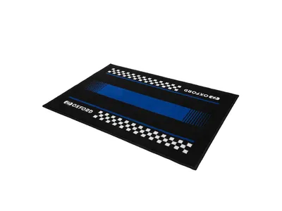 Oxford Door Mat - Pitlane Yama Blue