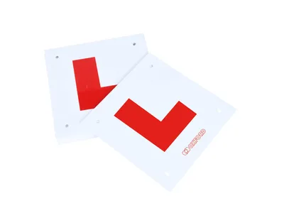 Oxford Rigid L-Plates - Pack of 20