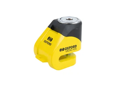 Oxford Micro XD5 Disc Lock - Yellow / Black