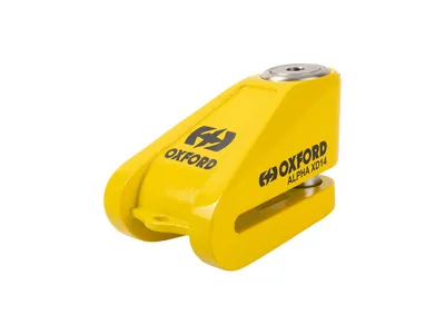 Oxford Alpha XD14 Disc Lock - Yellow