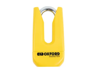 Oxford Monster 11mm Disc Lock - Yellow