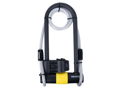 Oxford Magnum Long U-Lock with Bracket & Cable