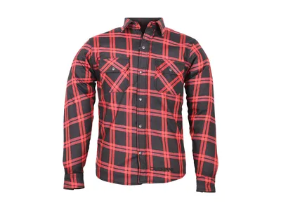 Duchinni Youth Redwood Textile Shirt - Black / Red