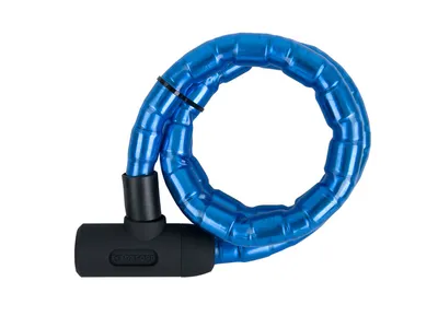 Oxford Barrier Armoured Cable Lock - Blue