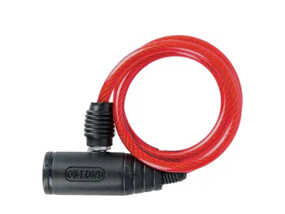Oxford Bumper Cable Lock - Red