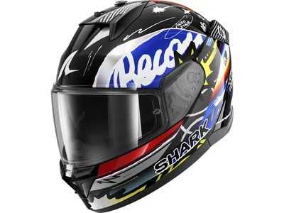 Shark D-Skwal 3 Helmet - Streetrush KBU - Black / Blue / Pearl