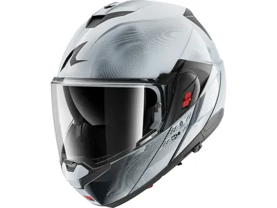 Shark Oxo Helmet - Speed-Tech SWK - Silver / White / Black