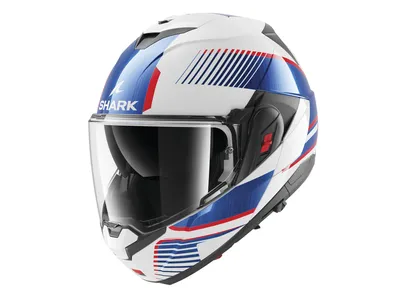 Shark Oxo Helmet - Sikter WUB - White / Blue / Red