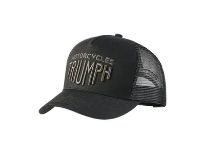 Triumph Ellis Trucker Hat - Black / Black
