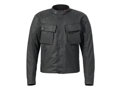 Triumph Braddan Urban Explorer Wax Textile Jacket - Black