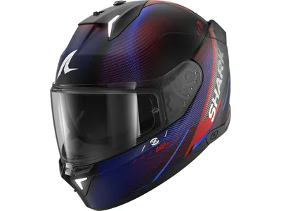 Shark Skwal i3 Helmet - Speed-Tech KRB - Matt Black / Red / Blue