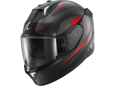 Shark Skwal i3 Helmet - Mekarium KAR - Matt Black / Anthracite / Red