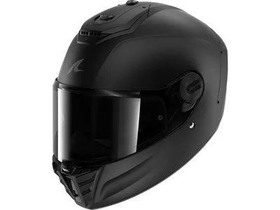 Shark Spartan RS Fibre Helmet - Dark Shadow KMA - Matt Black