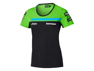 Kawasaki Women's WSBK 2026 T-Shirt - Green / Black