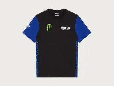 Yamaha Racing Monster Energy T-Shirt - Black / Blue